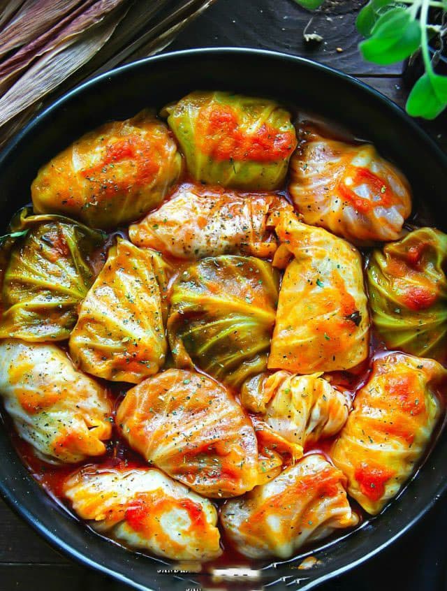 دلمه برگ کلم